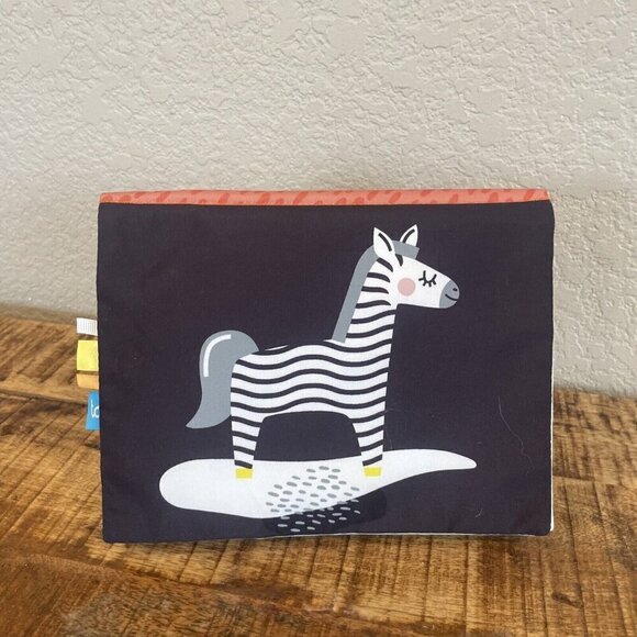 Tummy Time Toys High Contrast Baby Book. Fun, Interactive Crinkle Books Taf Toy - Picture 5 of 10